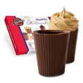 Lang’s Chocolates – Milk Chocolate Cups – Gluten-Free Kosher Certified – Add Mousse Dessert or Liqueur – Perfect for Entertaining – 64 Count