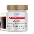 Monday Morning Coffee | Enhance Your Favorite Coffee with Energy and Focus | Colombian Instant Coffee | Red Korean Ginseng | 30 Serving Bottle