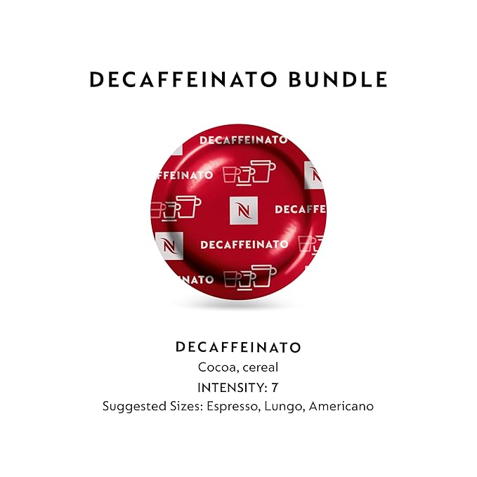 Nespresso Professional Coffee Capsules Decaffeinato Coffee Bundle 150-Count Capsules