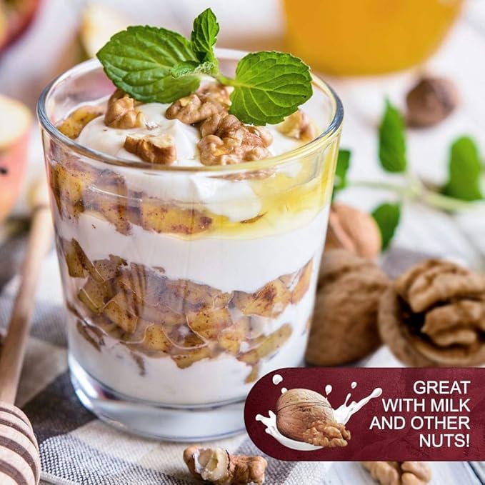 Raw California Walnuts In Shell – 4 lbs -Premium Quality Whole &amp Unsalted Walnuts By We Got Nuts – Natural Healthy Snack For The Whole Family – Oil-Free &amp Diet-Friendly Flavor – Air-Tight Rese