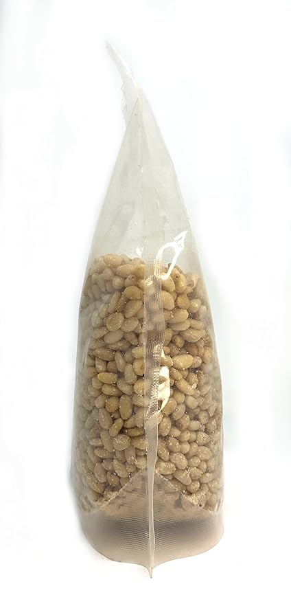 Essential Spice Organic Pine Nuts (Pignolias) 1 Lb – Premium Quality Raw &amp Natural Perfect for Pesto Baking Salads and Snacking – Rich in Protein &amp Healthy Fats – Fresh Non-GMO Reseala
