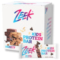 ZEEK BAR - Kids Protein Bars - 6g Protein - All Natural Non-GMO Gluten Free - Variety 12 Count - New &amp Improved Formula!