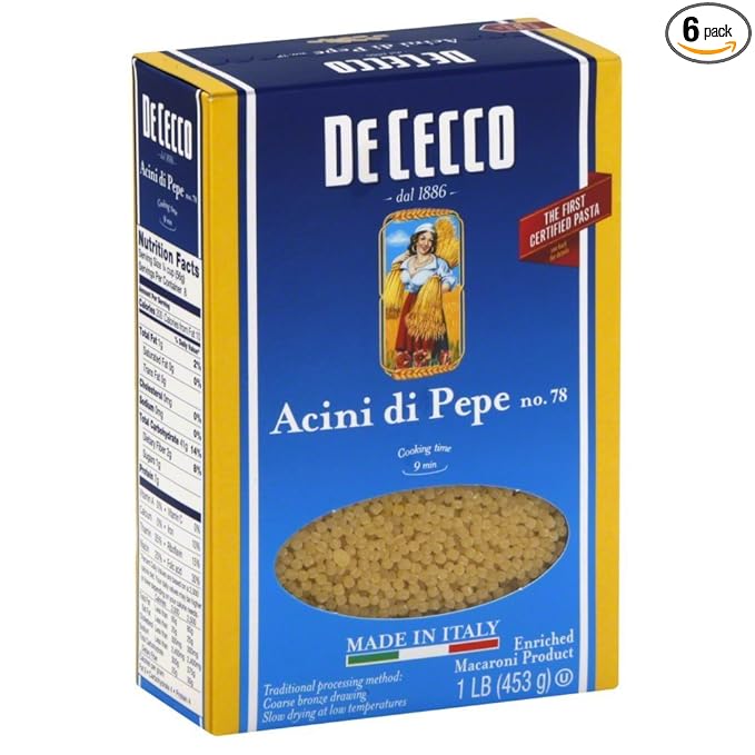 De Cecco Pasta Ancini Di Pepe