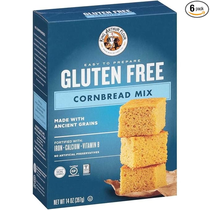 King Arthur Flour MixGf Cornbread 14 Oz (Pack of 6)
