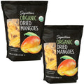 Signature Organic Dried Mangoes Unsulfured &amp Naturally Sweet 2.5 lb Bag (Pack of 2) USDA Organic Dried Fruit Snack