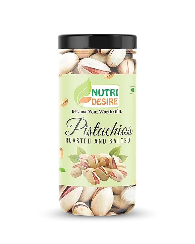 Nutri Desire Dry Fruits Combo 425g (Cashew-150g Almond-150g Pistachios-125g) Premium Dry Fruits