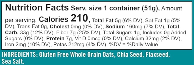 Bob's Red Mill GF Oatmeal Cup Classic 1.81 Ounce Cup (Pack of 12) - Non-GMO Vegan Whole Grain Kosher