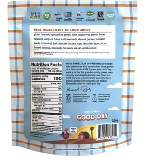 Seven sundays Good Day Gluten-Free Granola 20 oz (2pack)