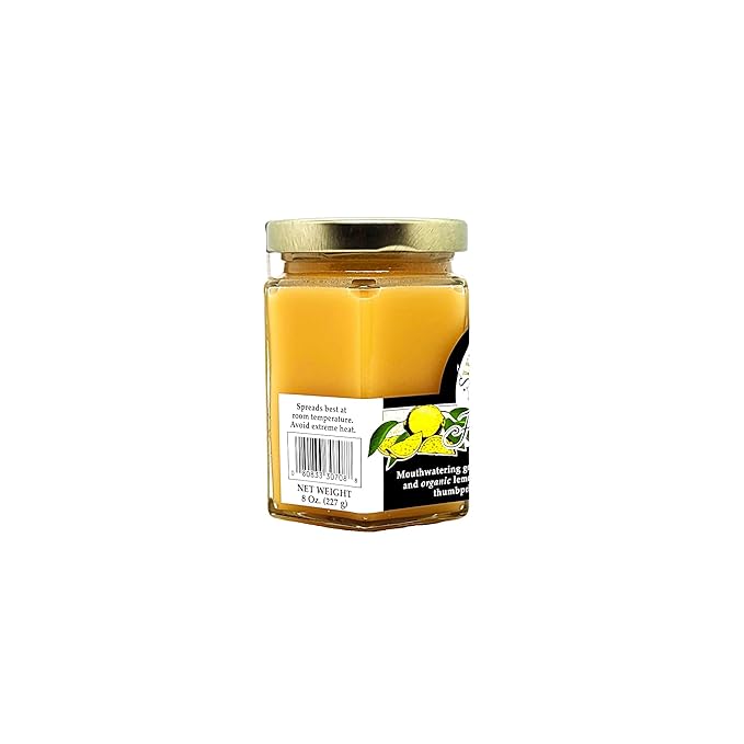 Creamed Lemon &amp Honey - Honey Creme 8 oz. Jar - Case of 12