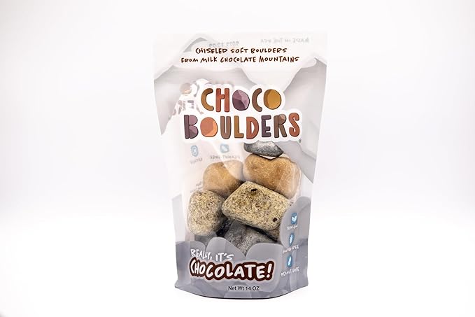 Chocoboulders Chocorocks Kimmie Candy mixed (silver/gold/bronze) 14oz Bag Big