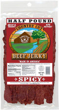 Buffalo Bills 8oz Spicy Country Cut Beef Jerky Pack (moist &amp tender spicy beef jerky)