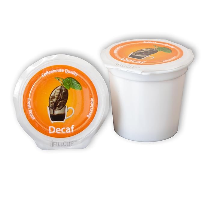 Swiss Water Decaf Single Origin Arabica Coffee Single Serve Cups 0.35oz Medium Roast (36 Count)