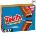TWIX Cookies &amp Creme Chocolate Cookie Bar Candy 4 To Go Size 2.87-Ounce (Pack of 20)