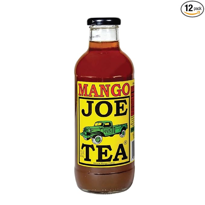 JOE TEA 20 OZ GLASS (Mango Tea)