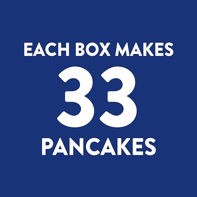 Krusteaz Complete Pancake Mix Blueberry Pancake Mix 25.2-Ounce Box (Pack of 8)