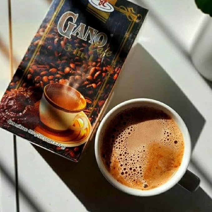 Ganocafe 3in1 dark roast Whole Bean Coffee (3 Boxes 60 Sac)