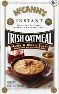 McCann's Instant Maple And Brown Sugar Oatmeal 15.1 OZ(Pack of 6)