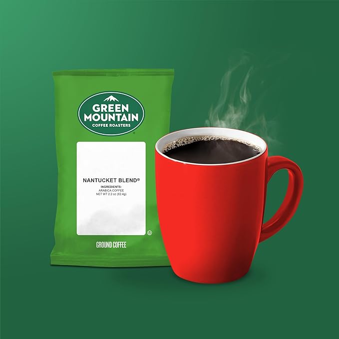Green Mountain Coffee Roasters Nantucket Blend Keurig Fractional Packs 50 Count 2.2 oz