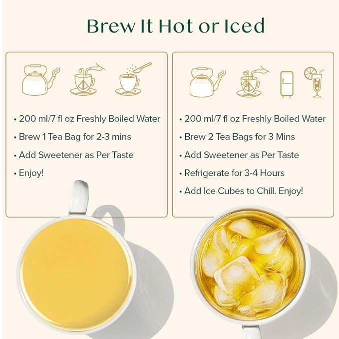 VAHDAM Vedic Kadha Herbal Tea Bags (100 Ct) Caffeine Free 100% Real Ingredients - Turmeric Black Pepper Amla Tulsi Ginger Cloves | Pure Herbal Tisane - Earthy Savory | Resealable Ziplock Pouch