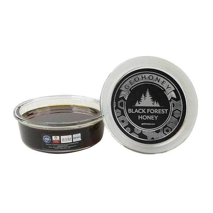 Geohoney Black Forest Honey Premium Dark Brown Honeydew Honey 450g