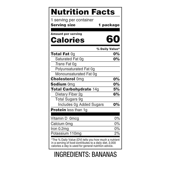Bare Baked Crunchy Simply Banana Chips | 0.53 oz Snack Bags 24 Count Bulk Value Pack | Gluten Free Vegan Made with Simple Ingredients | Naturally Sweet Crunchy On-the-Go Snack