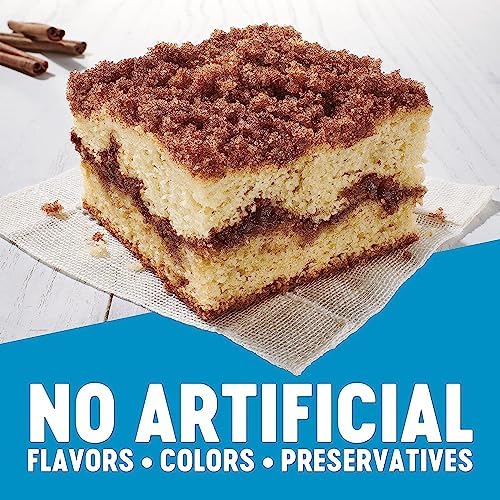 Krusteaz Gluten Free Mix Variety Pack: Blueberry Muffin Cinnamon Crumb Cake Double Chocolate Brownie and Pancake Mix (Bundle of 4)