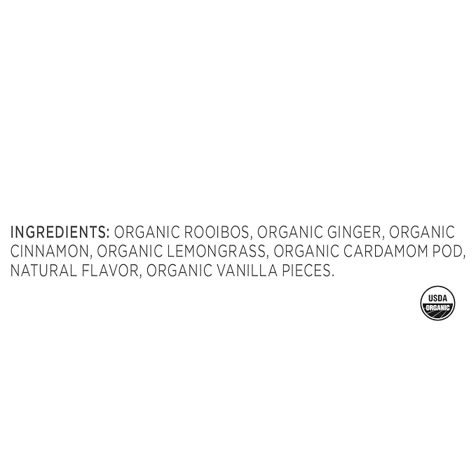 Tea Forte Winter Chai Premium Loose Leaf Caffeine-Free Herbal Tea Blend Canister Makes 35-50 Cups Round Canister
