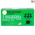 3 Ballerina Tea Extra Strength Dieters Drink 108 Tea Bags (in 6 Boxes)
