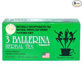 3 Ballerina Diet Tea Extra Strength for Men and Women (6 Boxes x 18 Bags)
