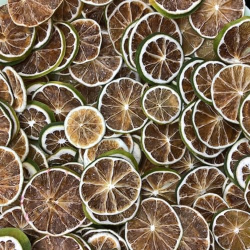 Dried Lime Slices (100G) &amp Dried Blood Orange Slices (100G) Combo Pack for Cocktails Drinks Baking &amp Desserts