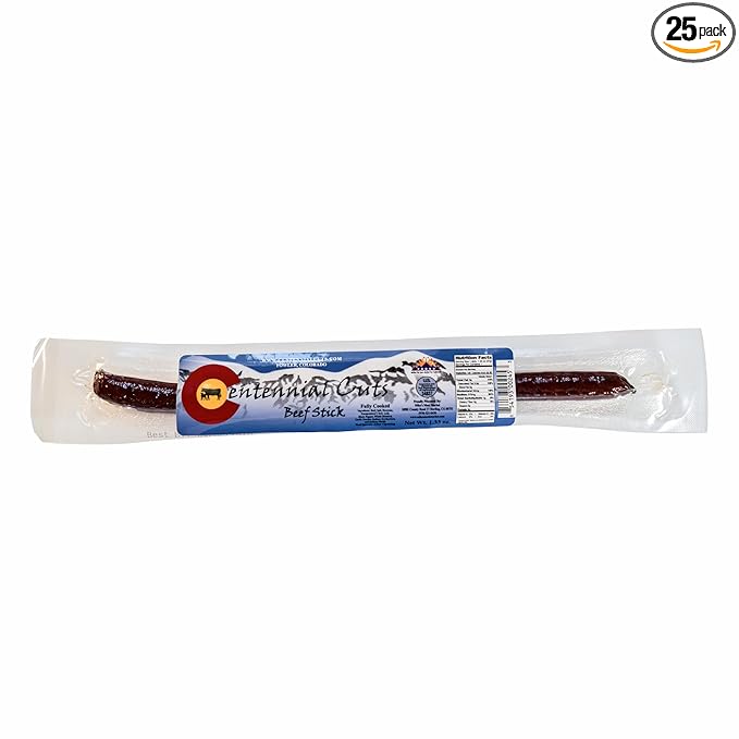 Centennial Cuts Beef Sticks Original Flavor – 1.33 oz Each 25-Count
