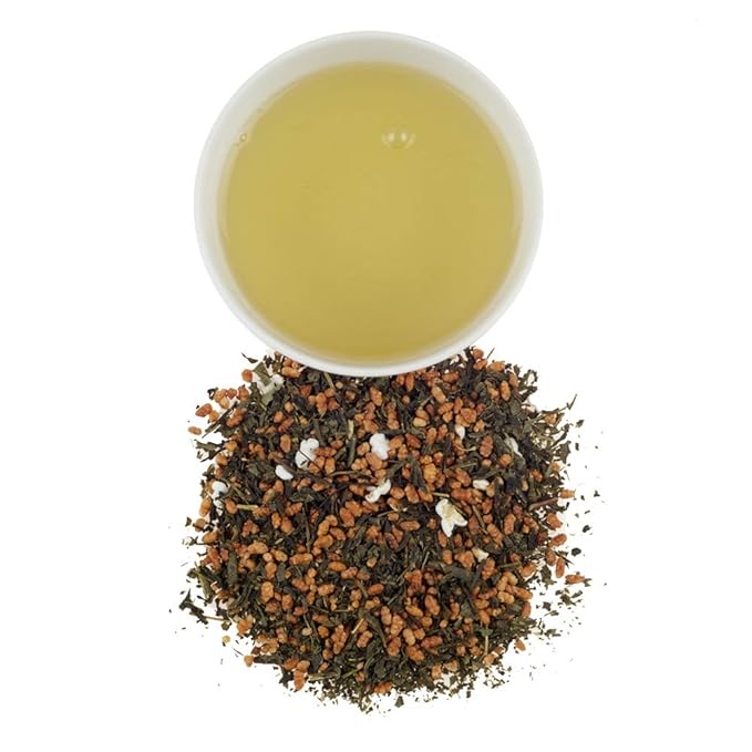 Harney &amp Sons Genmaicha Tea | 8 oz Loose Leaf Tea