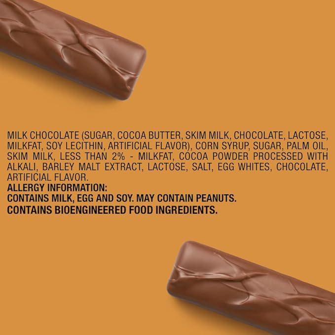 MILKY WAY Share Size Candy Bars With Caramel Nougat and Milk Chocolate - Pack of 24 3.63 Ounce Bulk Box Bulk Candy Bars