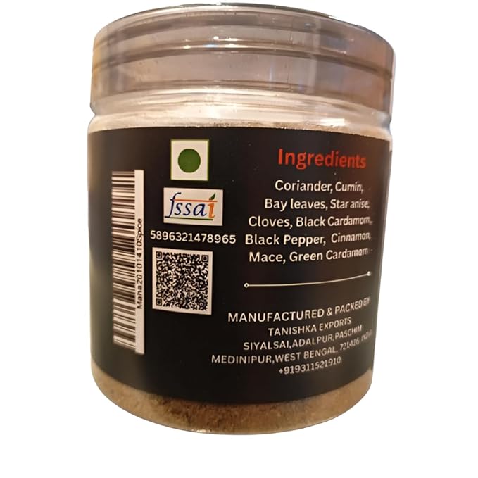 Mahamandaleshwar Garam Masala Powder – Hot Spice Mix – 1+1 Combo Pack (200g x 2) – Authentic Indian Blend