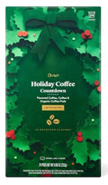 Holiday Coffee Countdown Advent Calendar Light Medium and Dark Roast Single Serve Coffee Pods -24ct