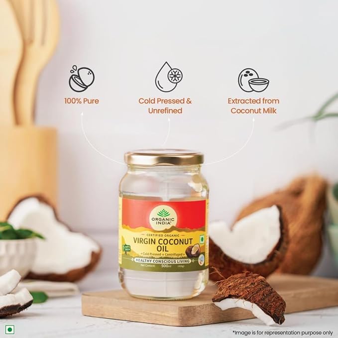 India-Organic's Virgin Coconut Oil 500ml