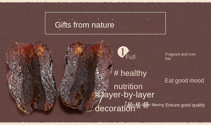 Zercumm Donkey-Hide Gelatin Non-Nuclear Candied Date Candied Jujube Leisure Snacks Preserved Fruit Eight Products Royal Jujubes 250g/bag