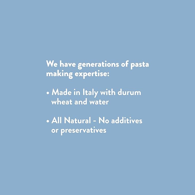 DeLallo Elbow Macaroni Pasta Made in Italy Bronze Cut Made with Only 100% Durum Wheat Semolina Flour All Natural Non-GMO Kosher Vegan 1 Pound Bag (7 Pack)