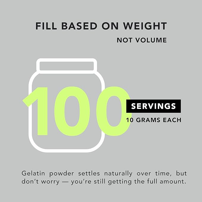 AMANDEAN Premium Gelatin Powder XL. Grass-Fed Beef Collagen Protein Supplement. Unflavored. Healthy Skin Hair Nails &amp Gut. Paleo Friendly Cooking and Baking. 18 Amino Acids. Non-GMO.