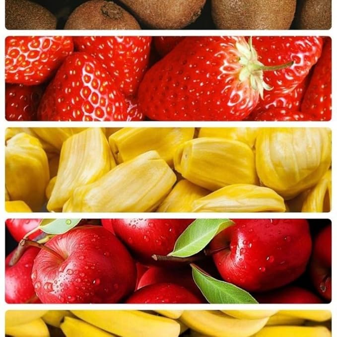 Freeze Dried Fruit Mix 100g*3 bags Strawberry &amp Mango with Assorted Vegetables Crisps Healthy Snack No Added Sugar &amp Preservatives Gluten-Free Vegan Snack