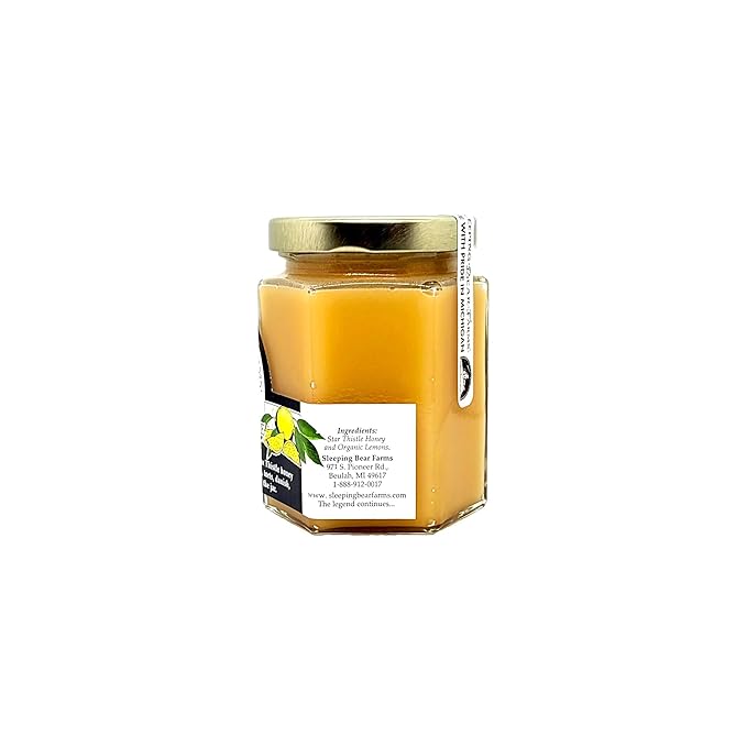 Creamed Lemon &amp Honey - Honey Creme 8 oz. Jar - Case of 12