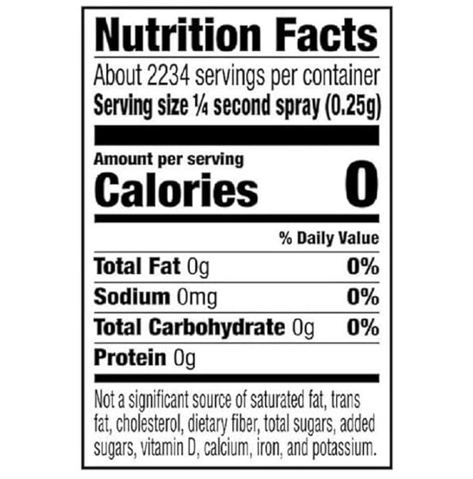 Pam Original Non-stick Cooking Spray 6 Pack 12 oz Cans