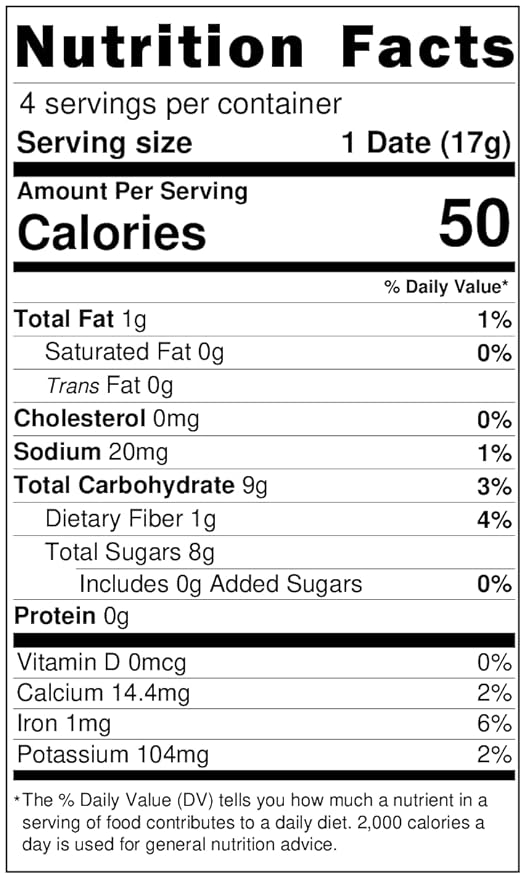 Pick Me Up Snacks – Organic Medjool Dates Pitted and Filled with Creamy Pistachio Butter – 4 Dates per 2.4 oz Pack – Vegan Gluten-Free No Added Sugar – Healthy On-the-Go Energy Snack – Pack of 5 po
