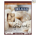 DeLallo Gluten Free Potato &amp Rice Mini Gnocchi 12oz Box 3-Pack