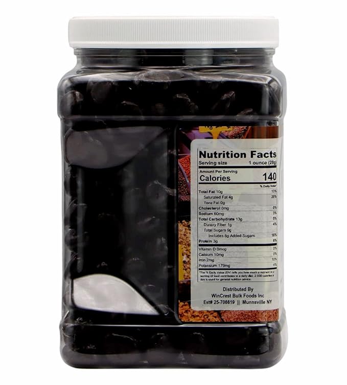 WinCrest Dark Chocolate Covered Cherries (3.5 Lb Tub)
