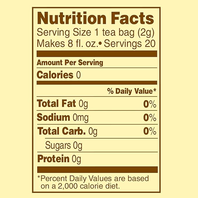 Celestial Seasonings True Blueberry Herbal Tea 20 Count (Pack of 5)