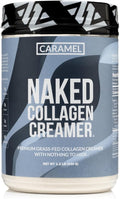 Naked Collagen Coffee Creamer - Caramel Collagen Creamer For Coffee - Dairy-Free Gluten-Free GMO-Free - Support Hair Skin and Nails - 40 Servings