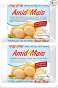 Mistura preparada para Pao de Queijo Brasileiro Amafil 1 kg - Pack of 2 x 1Kg - Brazilian Mix Cheese Bread