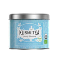 Kusmi Tea - Lovely Morning - Organic Blend of Green Tea Mate Lemon Guarana Grapefruit &amp Orange - Organic Flavored Green Tea - Loose Leaf Tea - Tin Box of 3.5 oz - Quantity for about 50 cups