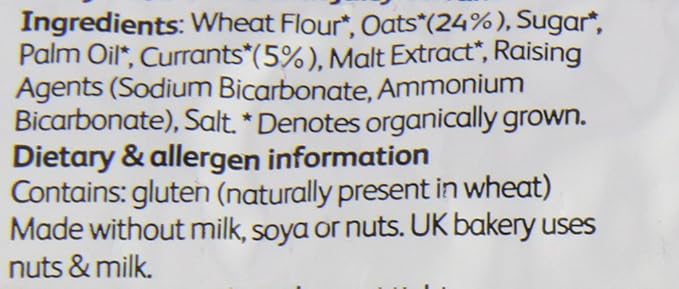 Doves Farm Organic Digestives Fruity Oat 200g - Pack of 6